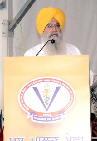 S. Gurmeet Singh Khuddian, Cabinet Minister Addressing